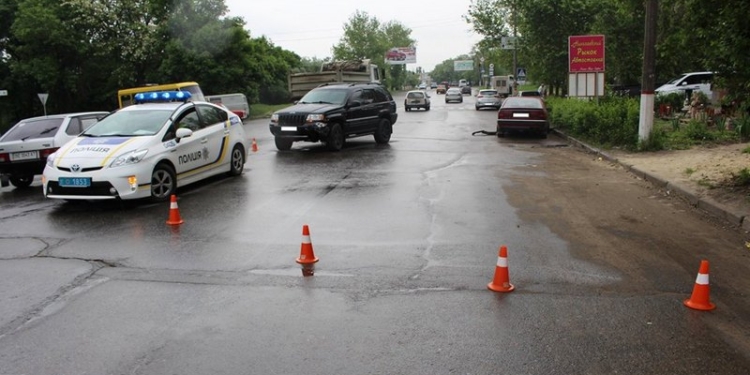 В Ингульском районе Николаева – ДТП с участием трех авто