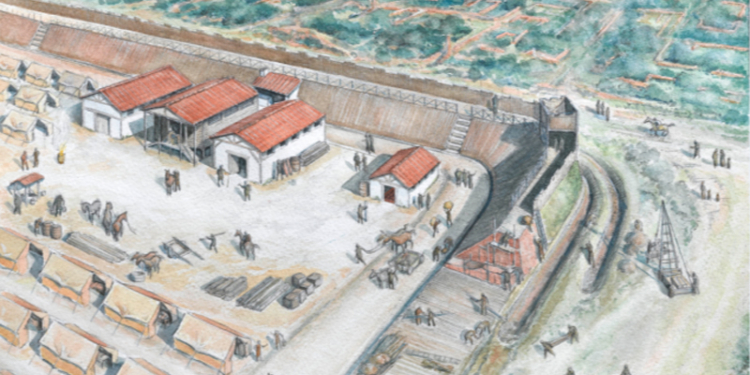 В Лондонском Сити нашли ранний римский форт