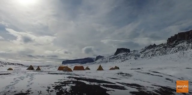 В Антарктиде обнаружили более тонны окаменевших динозавров