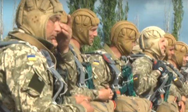 Николаевские десантники покоряют высоту. Начались 2-недельные учения