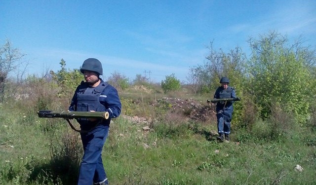 А это уже эхо этой войны: в Терновке обнаружили два РПГ-22