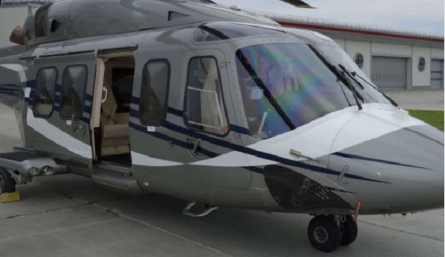 Янукович продаёт свой элитный вертолёт Agusta