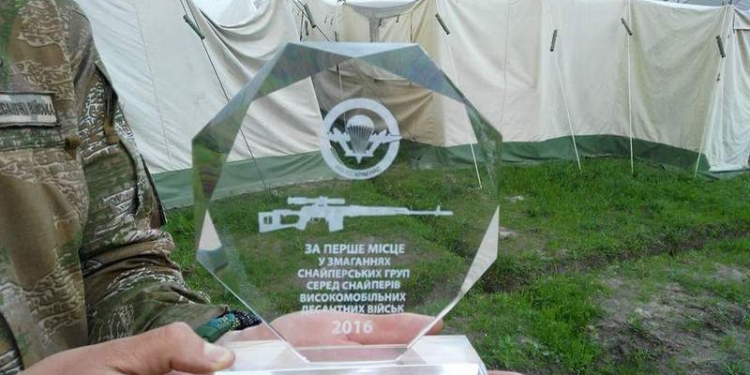 Десантники из николаевской 79-й бригады выиграли соревнования среди снайперов ВДВ