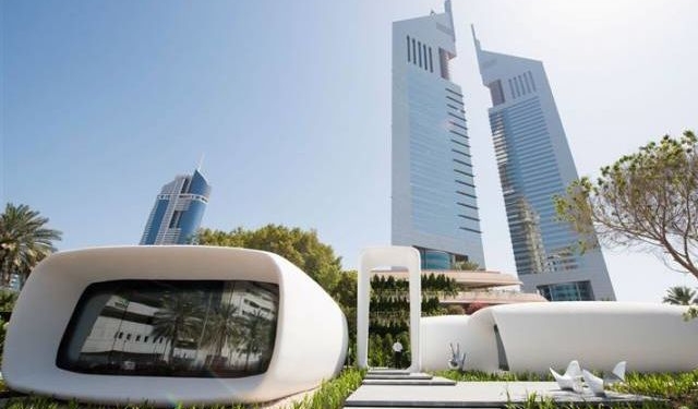 В Дубае открылось первое в мире офисное здание, напечатанное на 3D-принтере