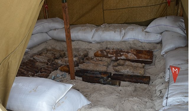 Первый этап работ по разминированию акватории Черного моря в районе Кинбурна завершен – сегодня со дна подняли 70 боеприпасов