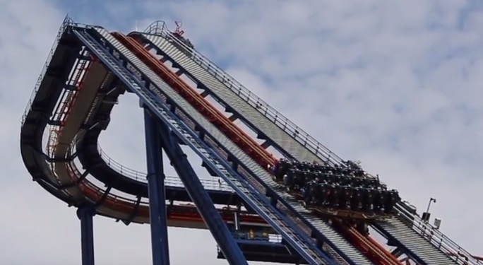 Самые высокие “американские горки”. Вы уверены, что хотите прокатиться?