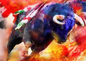 Разъяренный бык атаковал жителей испанского города