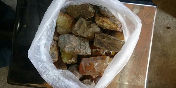 Янтарные реки не мелеют: СБУ изъяла 190 кг янтаря у жителя Ровенской области