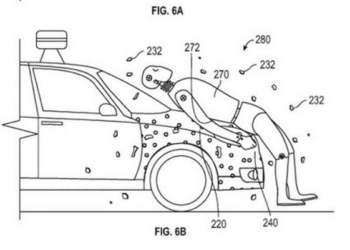Беспилотные автомобили Google будут покрыты “липучкой” для пешеходов