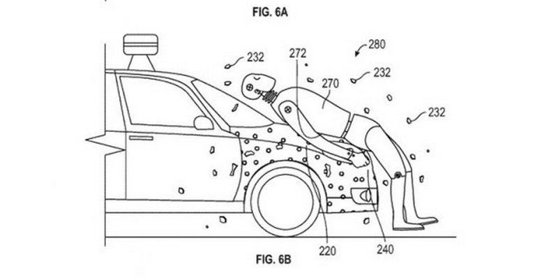 Беспилотные автомобили Google будут покрыты "липучкой" для пешеходов 2