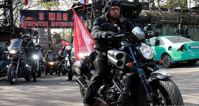 “Ночные волки” доехали до Германии