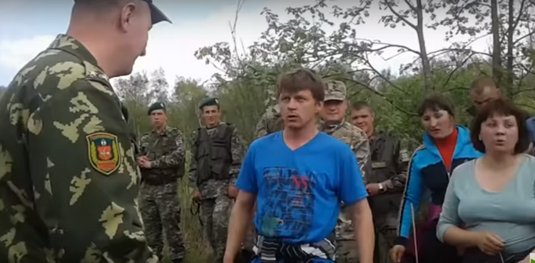 Жители села на Волыни заблокировали демаркационные работы на границе с Беларусью