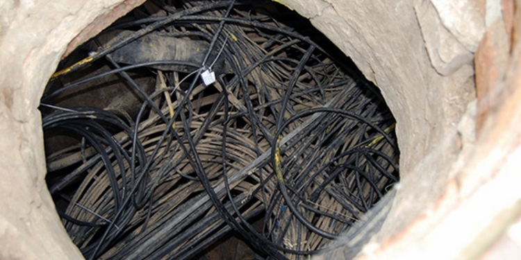 В Николаеве полиция задержала злоумышленников, которые хотели совершить кражу телефонного кабеля