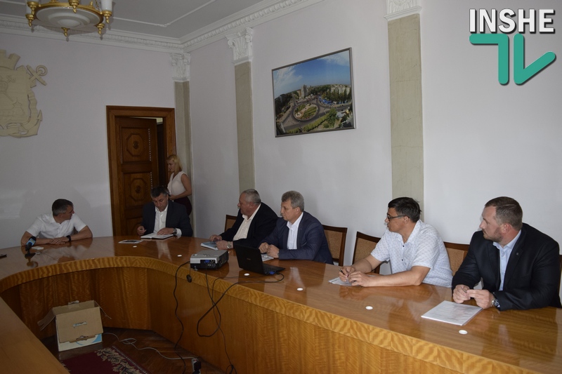 Сенкевич провёл собеседование с кандидатами на должность директора КП «Капитальное строительство города Николаева» 10