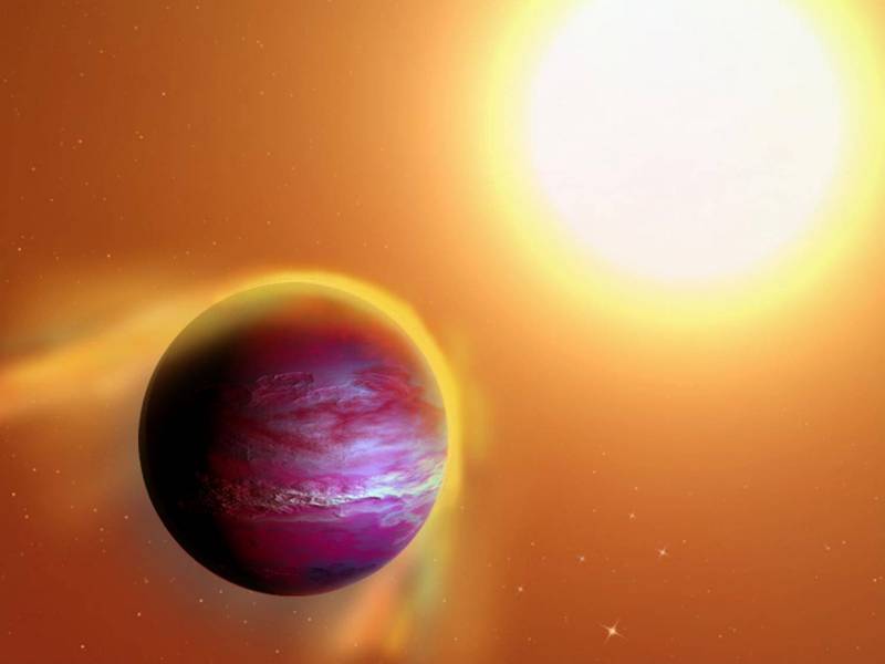 Ученые обнаружили молодую планету, которую "разрывает" звезда 1