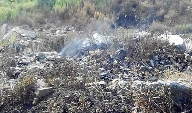 Свалка под Николаевом снова дымила и горела