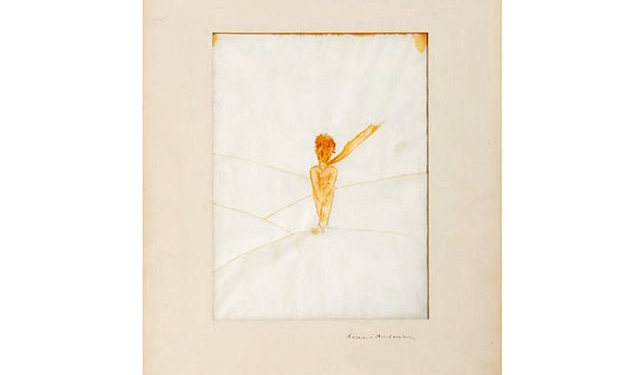 В Париже продали с аукциона акварель с Маленьким принцем, нарисованную Сент-Экзюпери для первого американского издания