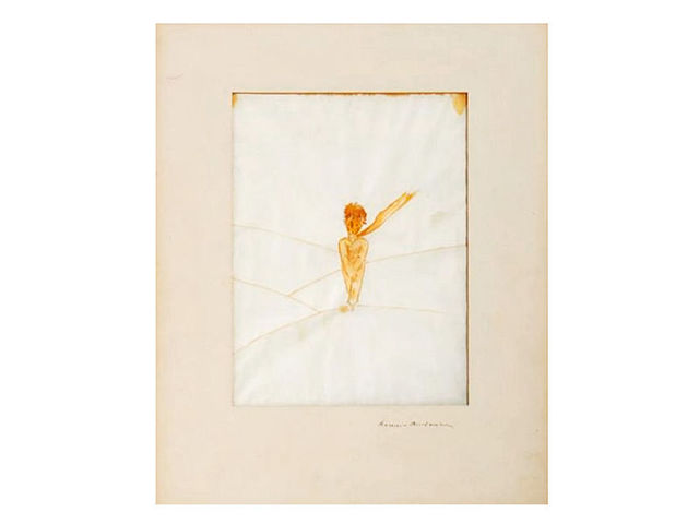 В Париже продали с аукциона акварель с Маленьким принцем, нарисованную Сент-Экзюпери для первого американского издания 1