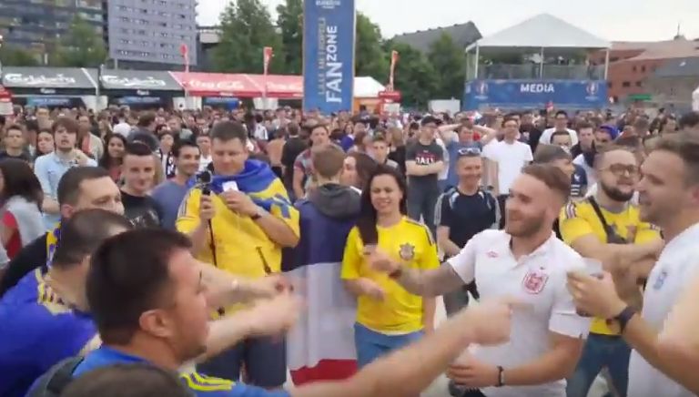 Украинские и английские болельщики спели песню про Путина. Прогноз на матч РФ-Англия 1