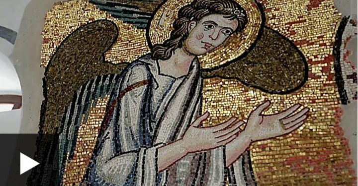 Найдена скрытая мозаика в церкви Рождества в Вифлееме