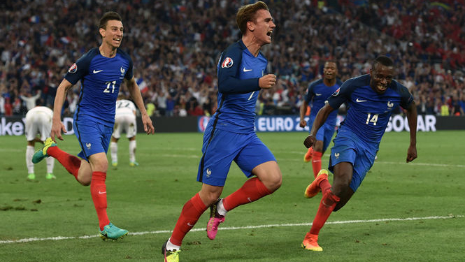Франция на последних минутах вырвала победу у Албании на Евро-2016