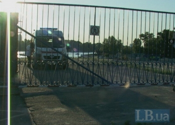 В Киеве строительная плита убила рабочего