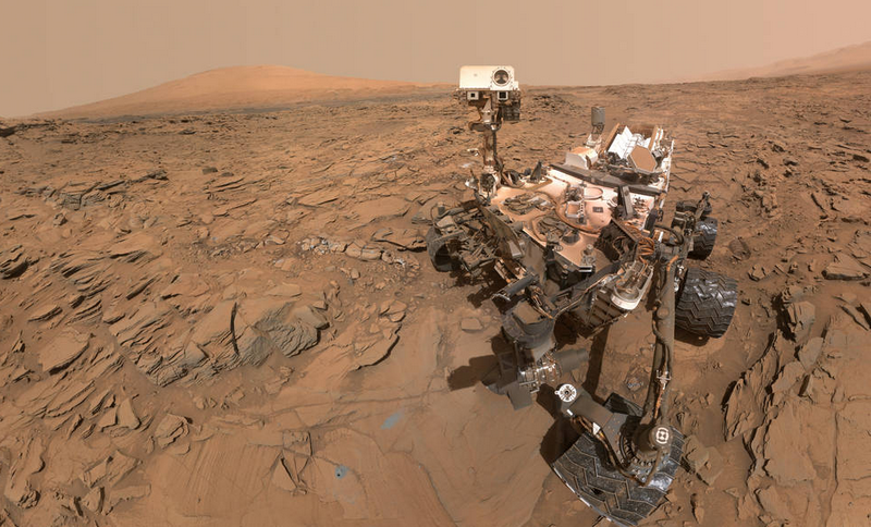 Марсоход Curiosity может приступить к изучению потенциальных водных объектов на Красной планете - NASA 1