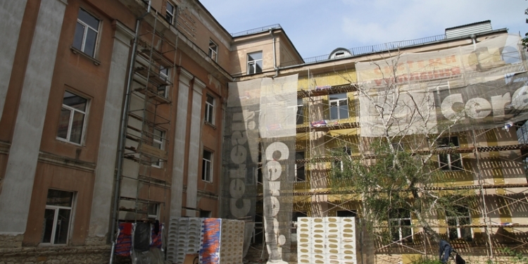 Ремонт 36-й школы в Николаеве. Лифт, пищеблок и спортзал