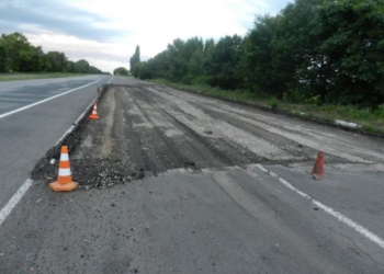 В очередной раз весовой комплекс на одной из автотрасс в Николаевской области водители вывели из строя