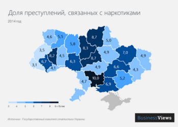 Николаевщина на криминальной карте Украины: по наркотикам на первом месте