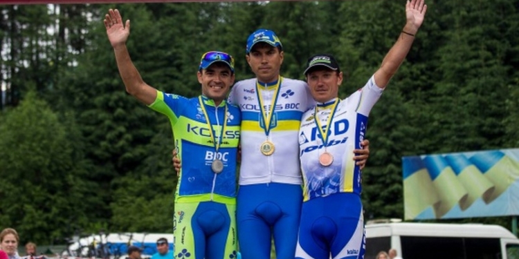 Николаевец Виталий Буц взял “серебро” на чемпионате Украины по велоспорту