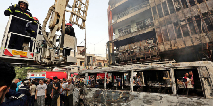 Количество жертв теракта в Багдаде достигло 172 человека