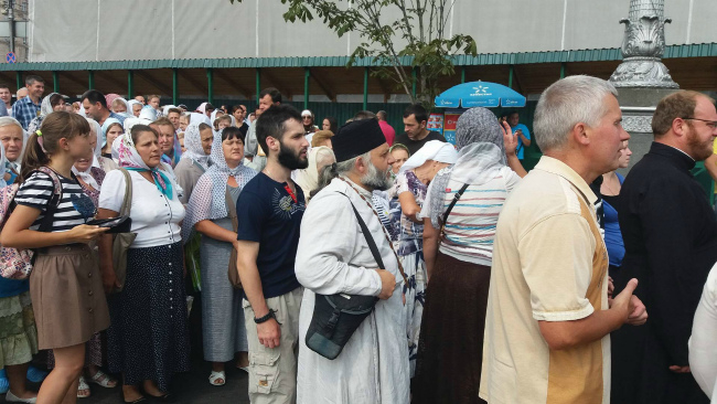 Крестный ход в Киеве. Трансляция