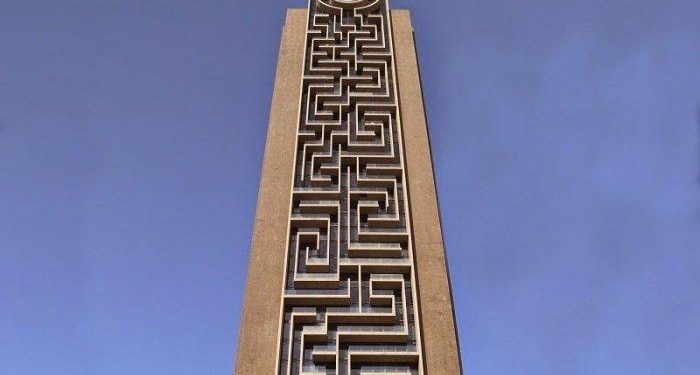 В Дубаи находится самый большой вертикальный лабиринт
