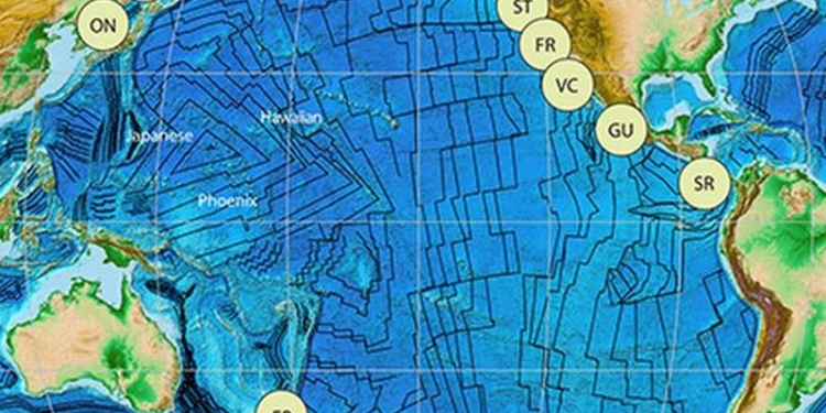 Голландские ученые выяснили, как возникла Тихоокеанская плита