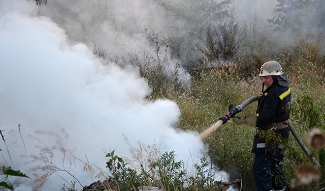Снова здорово: в Николаеве опять горела свалка в Ингульском районе