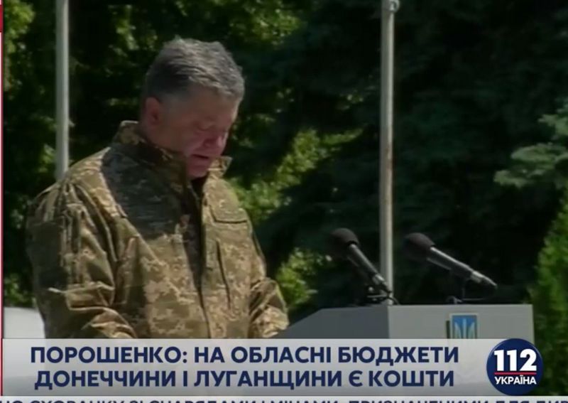 Порошенко в Славянске: Мы должны обеспечить восстановление инфраструктуры Донбасса 1
