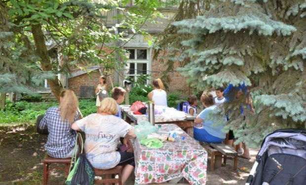 В Одессе переселенцы захватили здание в центре города