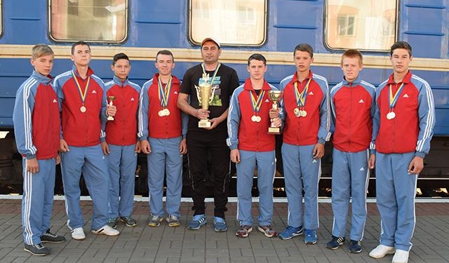 Сборная Николаевской области стала первой на чемпионате Украины по пожарно-прикладному спорту среди юношей и юниоров