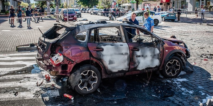Эксперт: В авто Шеремета заложили часовую мину, а не мину дистанционную