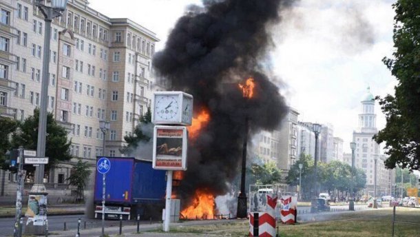 Мощный взрыв произошел в Берлине 1