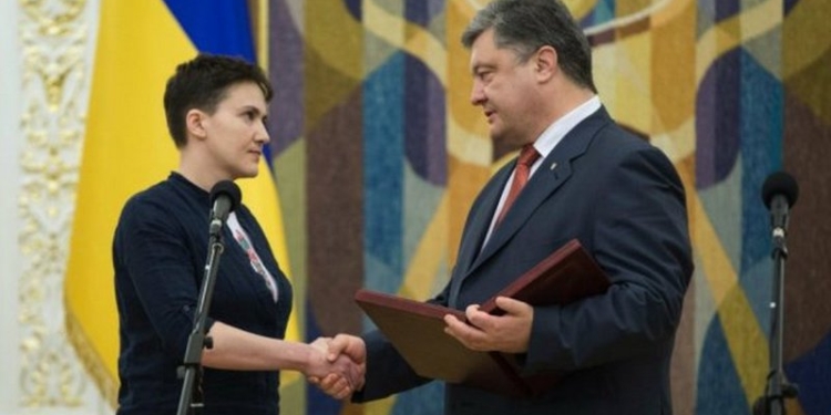 На сайте Президента зарегистрировали петицию о лишении Надежды Савченко звания Героя Украины