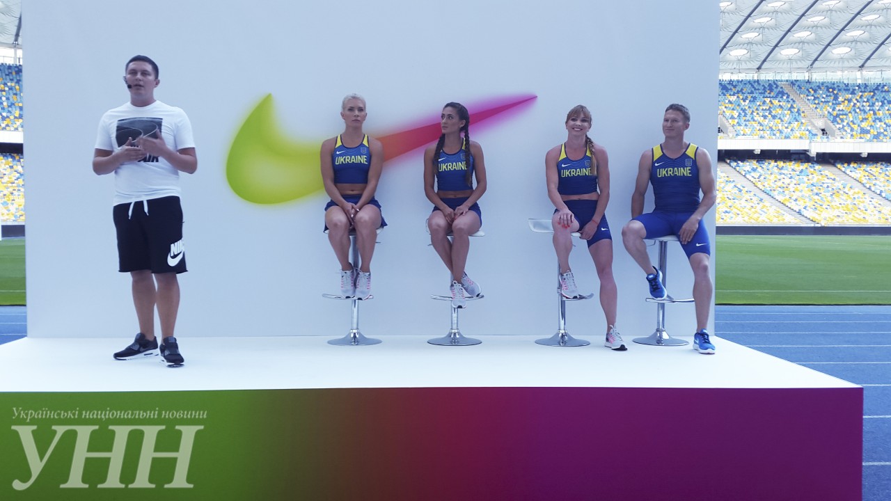 Новую экипировку сборной Украины по легкой атлетике презентовали в Киеве