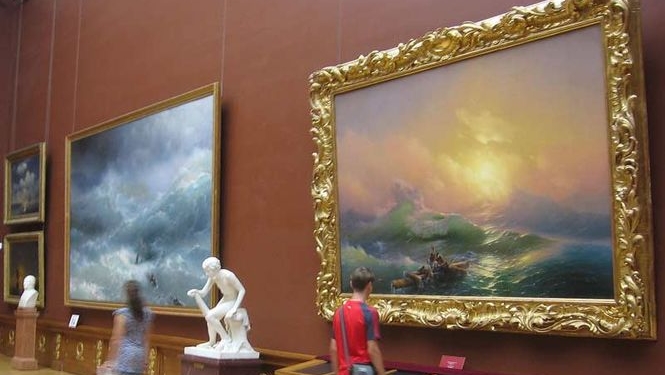 РФ выставила в Третьяковке Айвазовского из Феодосийского музея. МИД Украины сделал заявление