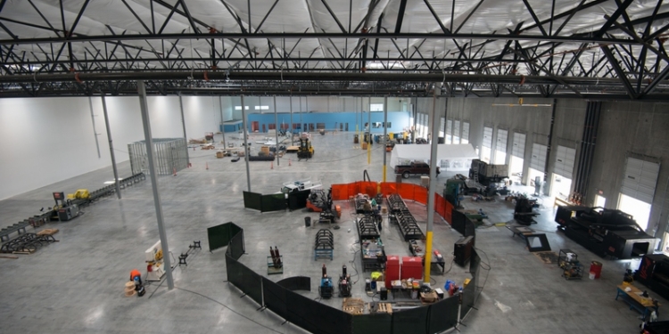 Hyperloop One открыла свой первый завод по созданию сверхскоростного поезда