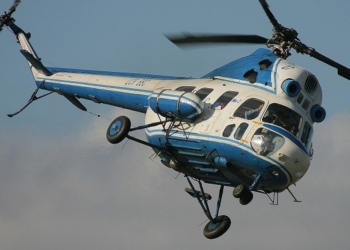 В Сумской области разбился вертолет Ми-2