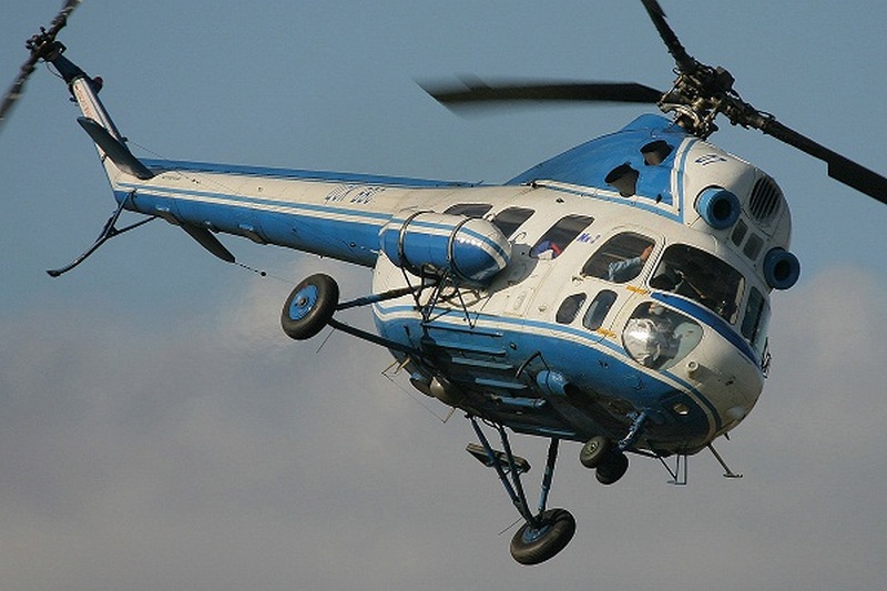 В Сумской области разбился вертолет Ми-2 1