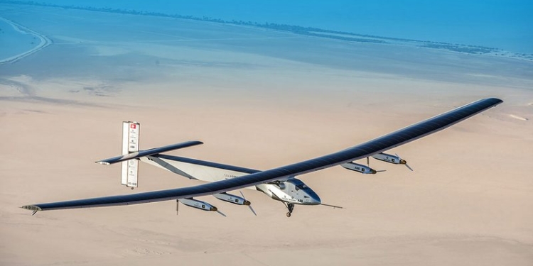 Самолет на солнечных батареях вышел на завершающий этап кругосветного путешествия