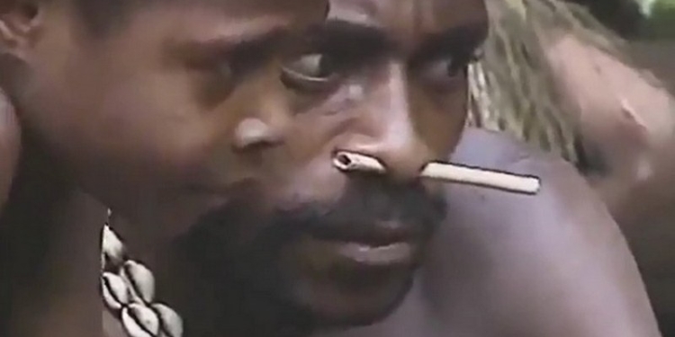 Уникальные кадры! Первая встреча туземцев с белым человеком в 1976 году