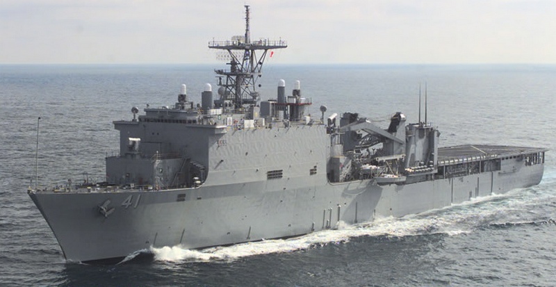 В порт Одессы зашел американский военный корабль 1
